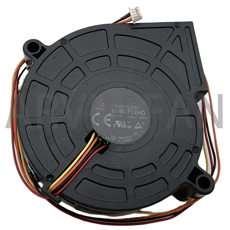 Original Projector Centrifugal Turbine Fan BUB0712HD BD59 12V 0.40A 4wires Pwm Blower