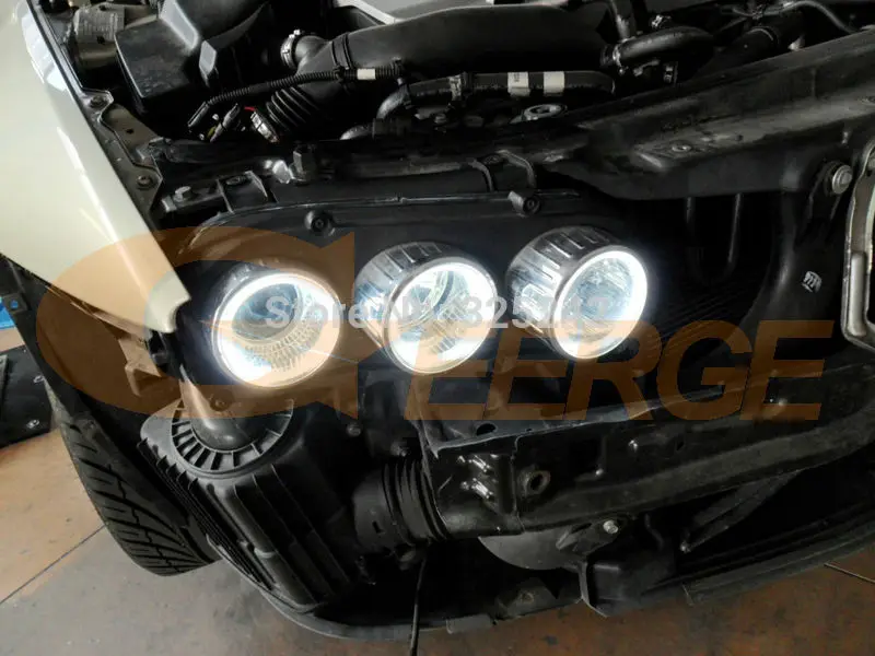 For Alfa Romeo 159 Brera Spider 2005 2006 2007 2008 2009 2010 2011 2012 Ultra Bright CCFL Angel Eyes Halo Rings Kit Day Light