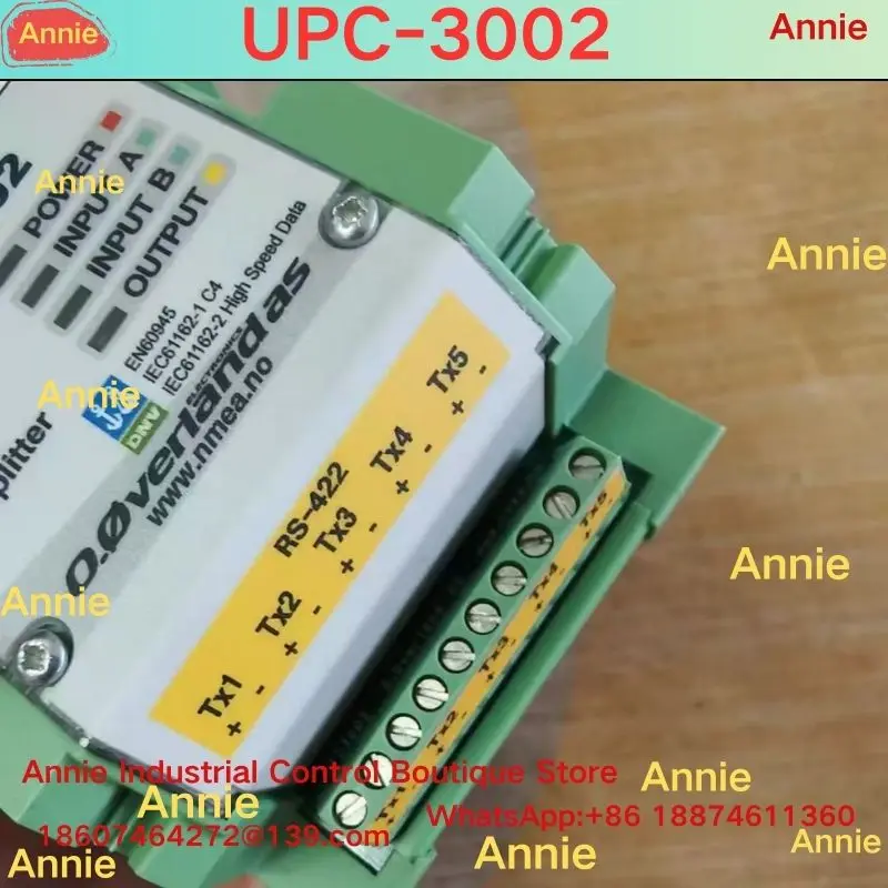 

Second-hand test OK UPC-3002 ， Serial port signal distributor