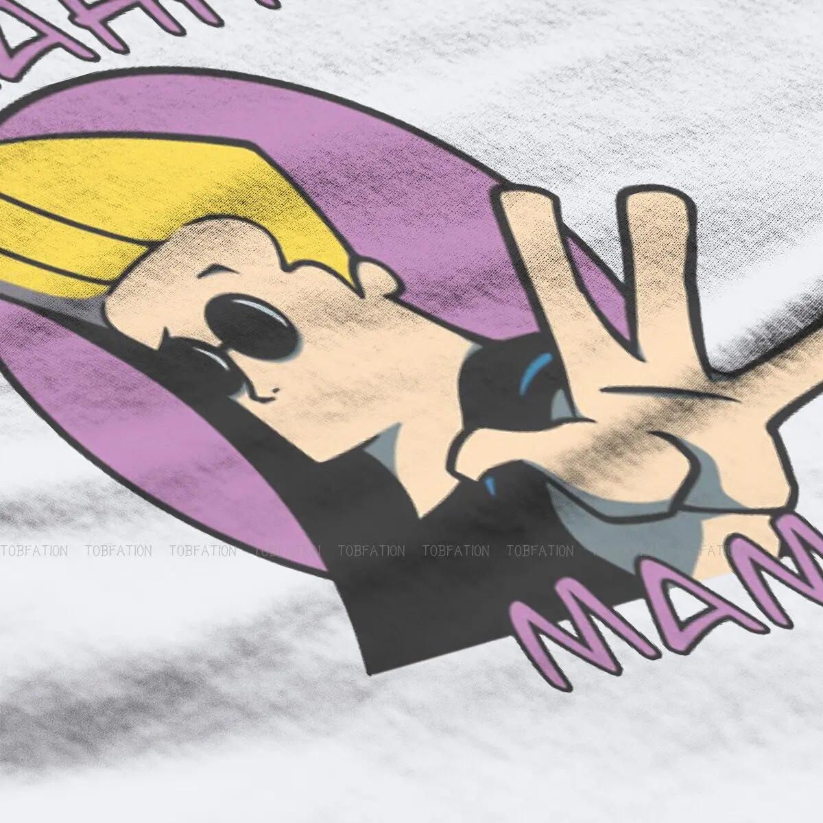 Quot Woah Mama  Hip Hop TShirt Johnny Bravo Bravo Cartoon Style Tops Casual T Shirt Girl Tee Special