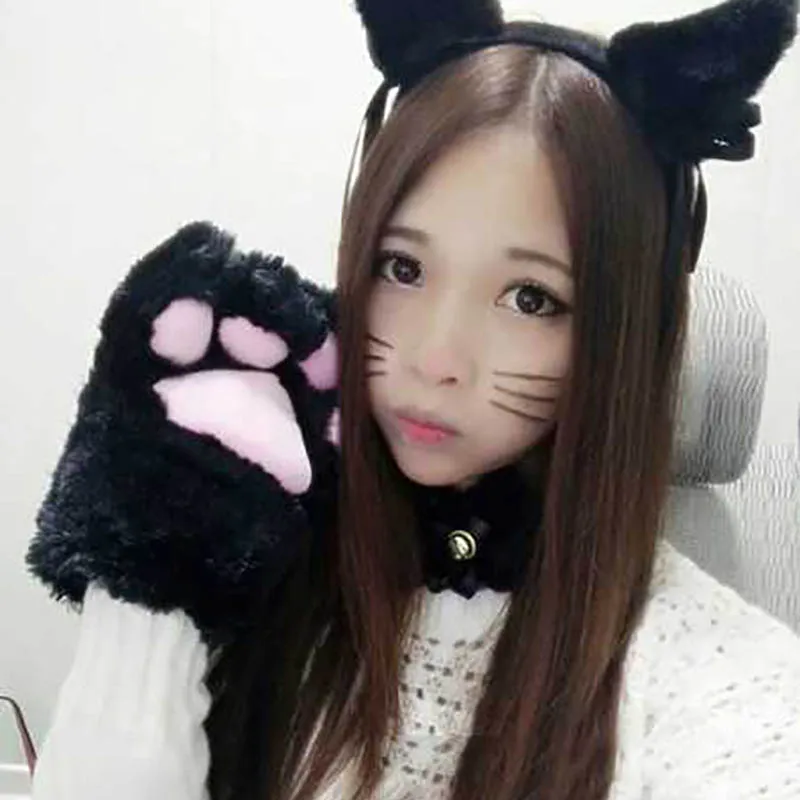 Guantes de garra de gato, disfraz de sirvienta, garra de oso, garra de gato, accesorios de anime, accesorios de cosplay, guantes