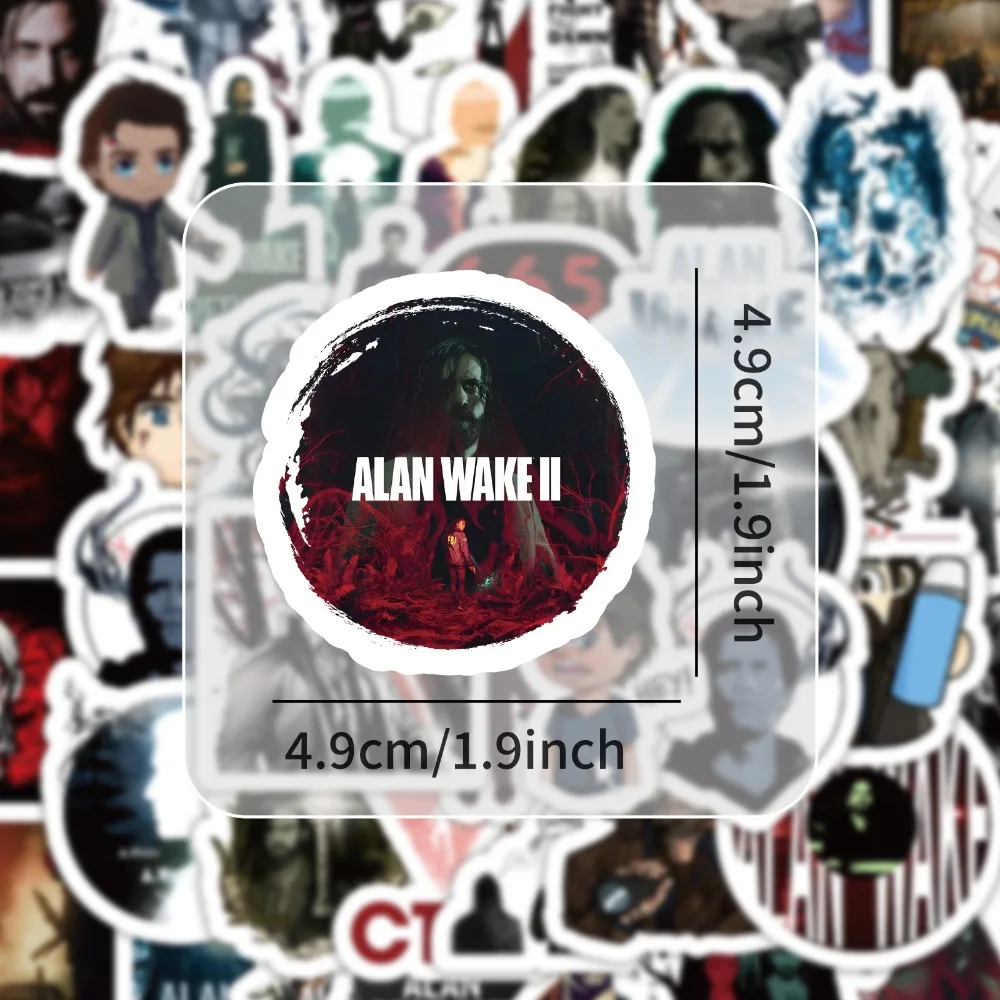 10/54 قطعة لعبة الرعب الإثارة القاتل الكتابة على الجدران ملصقات مقاوم للماء الهاتف سكيت سجل القصاصات الغيتار DIY بها بنفسك الشارات الزخرفية #3