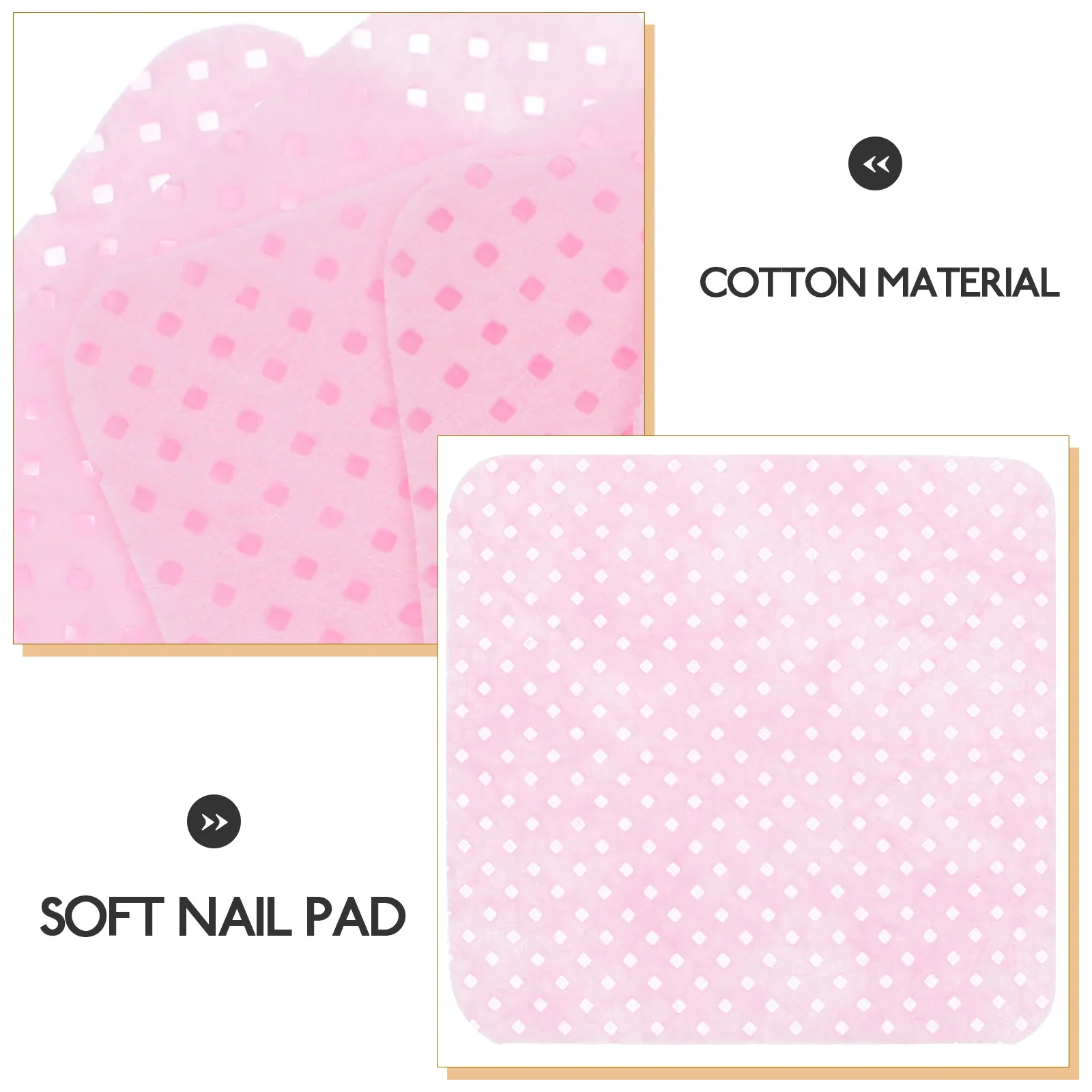2 Boxes Nail Polish Remover Wipes Cotton Nail Pads For Gel Acrylic Dip Polish Removal Salon Home Use Makeup Travel Size