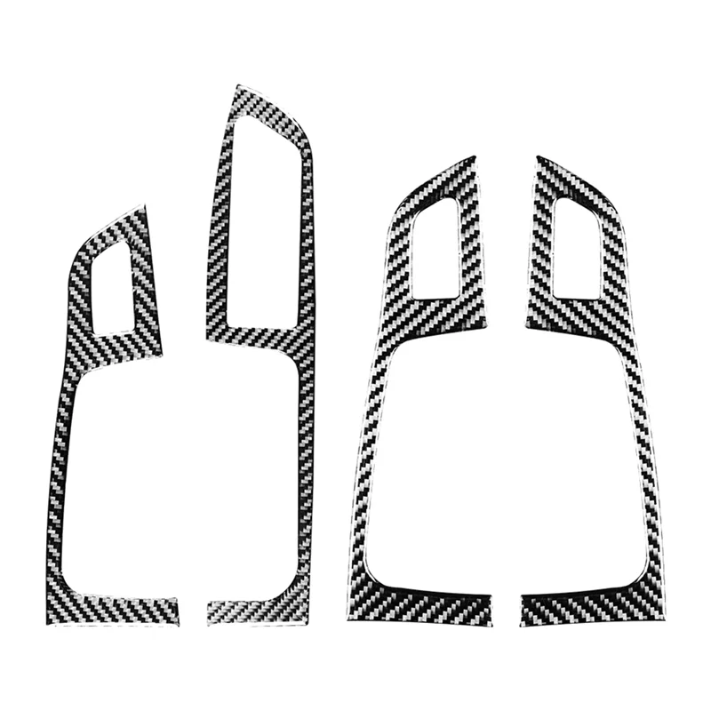 

Window Glass Lift Switch Panel Trim Cover Sticker Decoration Carbon Fiber for Sagitar 2012-2018