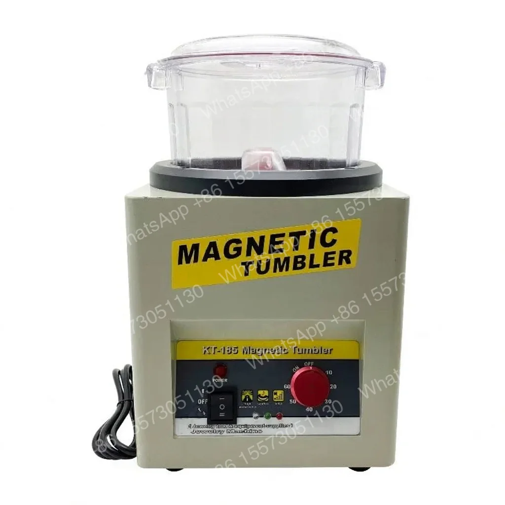 KT185 Magnetic machine, deburring flash positive reverse automatic jewelry grinding and polishing machine