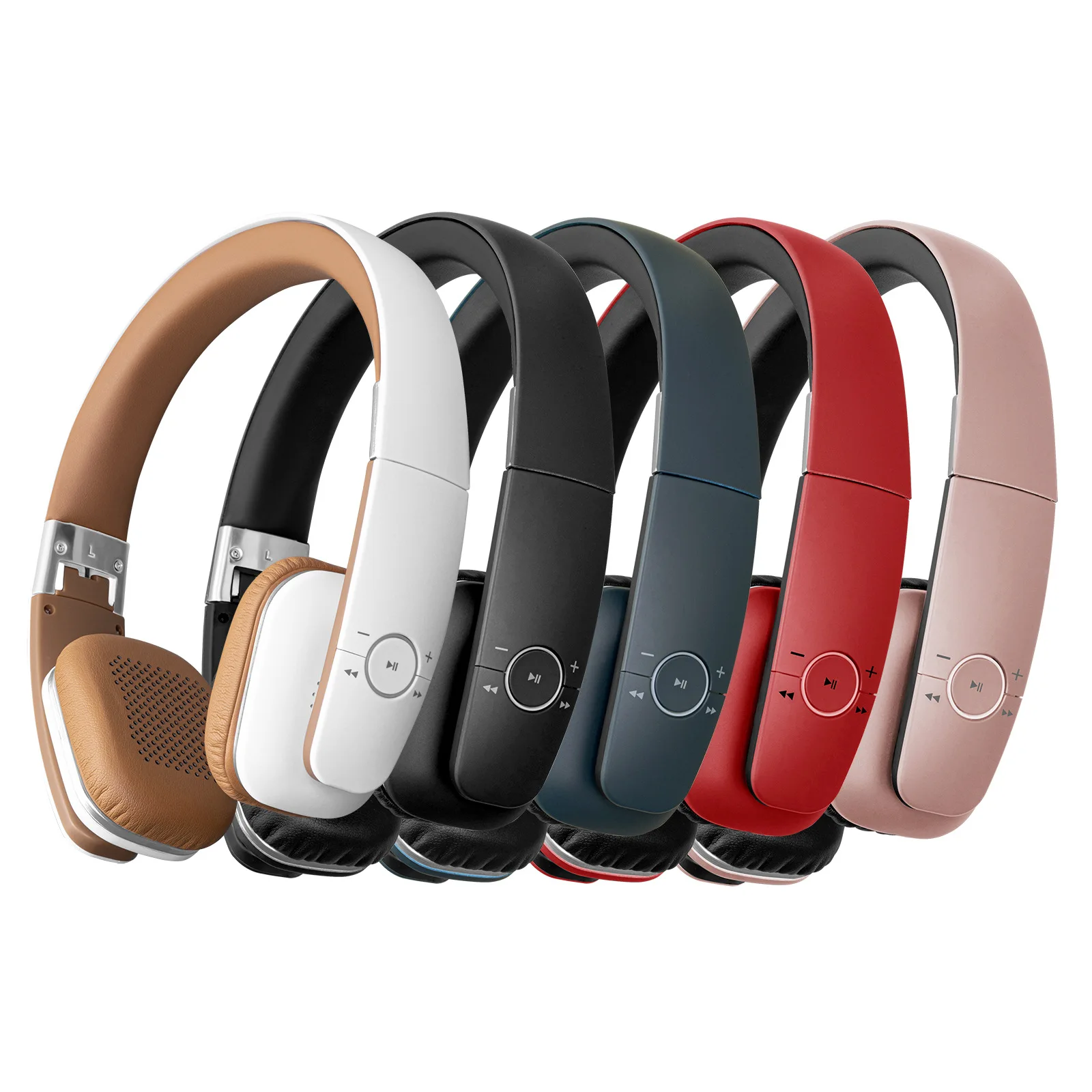 Retro Bluetooth Headphone Half Head Wearing Long Battery Life HiFi Sound Effect Multiple Colors Comfortable Wear Headset