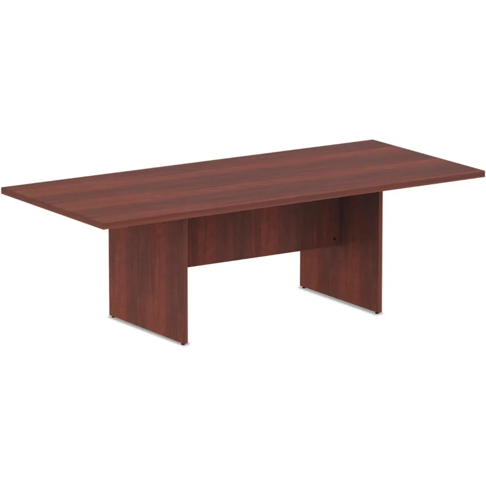 Alera ALEVA719642MC 94.5 in. x 41-3/8 in. x 29.5 in. Valencia Series Conference Rectangle Table - Medium Cherry