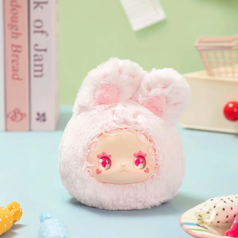 إيما سيكريت فورست روا روا حديقة الحيوان صندوق أعمى الفينيل الوجه حقيبة الظهر قلادة المفاتيح قلادة لطيف الغراء الوجه أفخم دمية هدية عيد