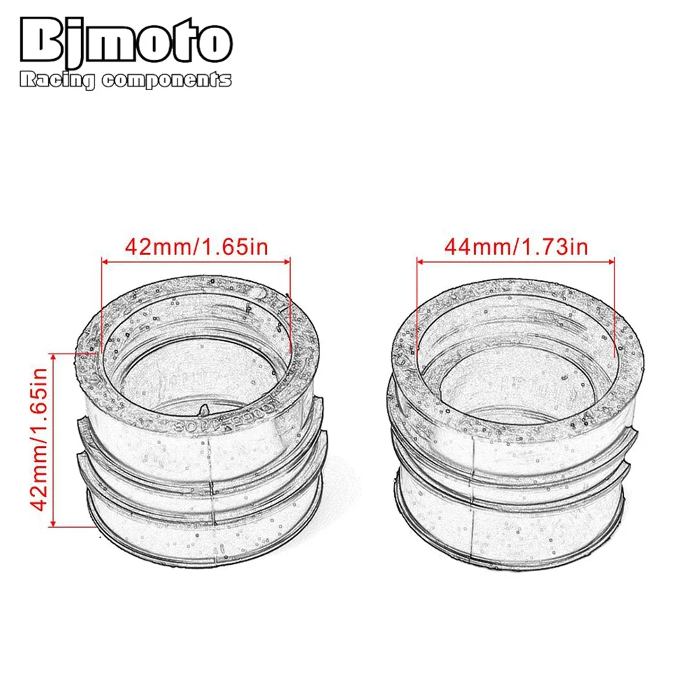 Gpz 900r peças de motocicleta adaptador de interface de carburador coletor de admissão para kawasaki gpz900r ninja anti mergulho zx900a 16065-1108