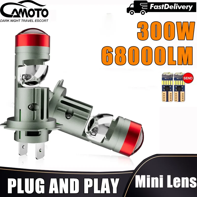 

H7 led Headlight Car Lights Mini BI-Led Lens 1:1 Projector 9005 HB3 9006 HB4 H8 H9 H11 Headlight Bulbs Plug&Play Canbus Lamp LHD