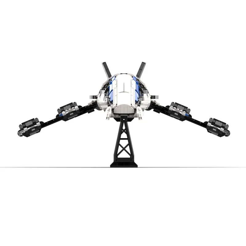 MOC-118415 Weltraum-Raumschiff, Schlachtschiff, Bausteinmodell, 3911, Teile, Jungen- und Kindergeburtstag, Weihnachten, Spielzeug, Geschenk