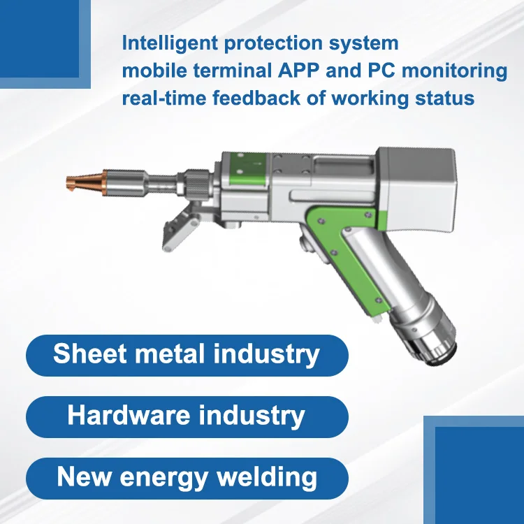 Handheld Laser Welding Gun High Repeatability for Stainless Steel and Metal of Welding Gun AA