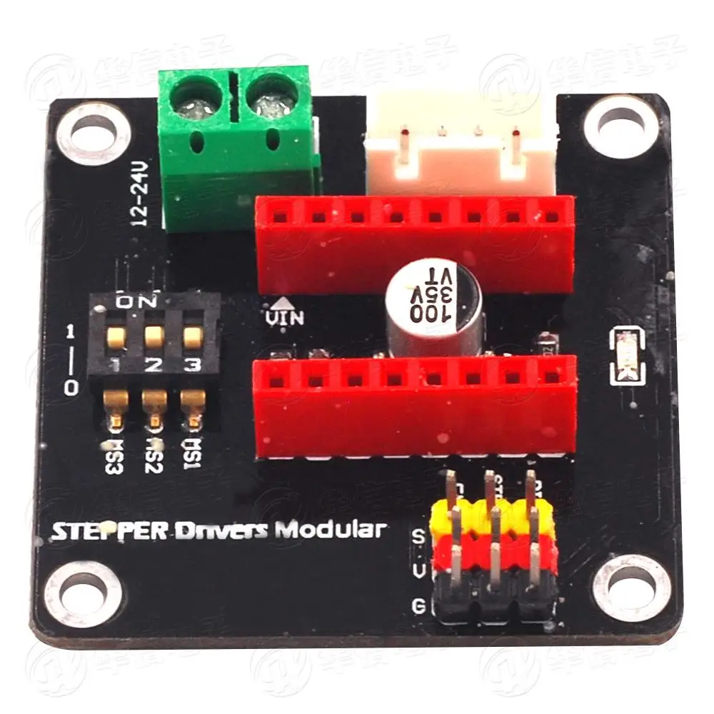 10pcs/lot 3D Printer 42 Stepper Motor Driver Expansion Board 8825/A4988 Stepper Motor Driver