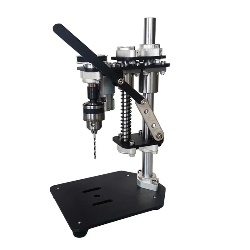 Chuck Bench Drill Desktop Mini Portable Drilling Bracket 220V Precision DIY Variable Speed Drilling Machine Precision