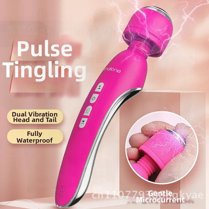 نولان يوي مي G-بقعة نبض AV هزاز الوردي سيليكون عصا تدليك للنساء البالغات لعبة الاستمناء مع زر التحكم