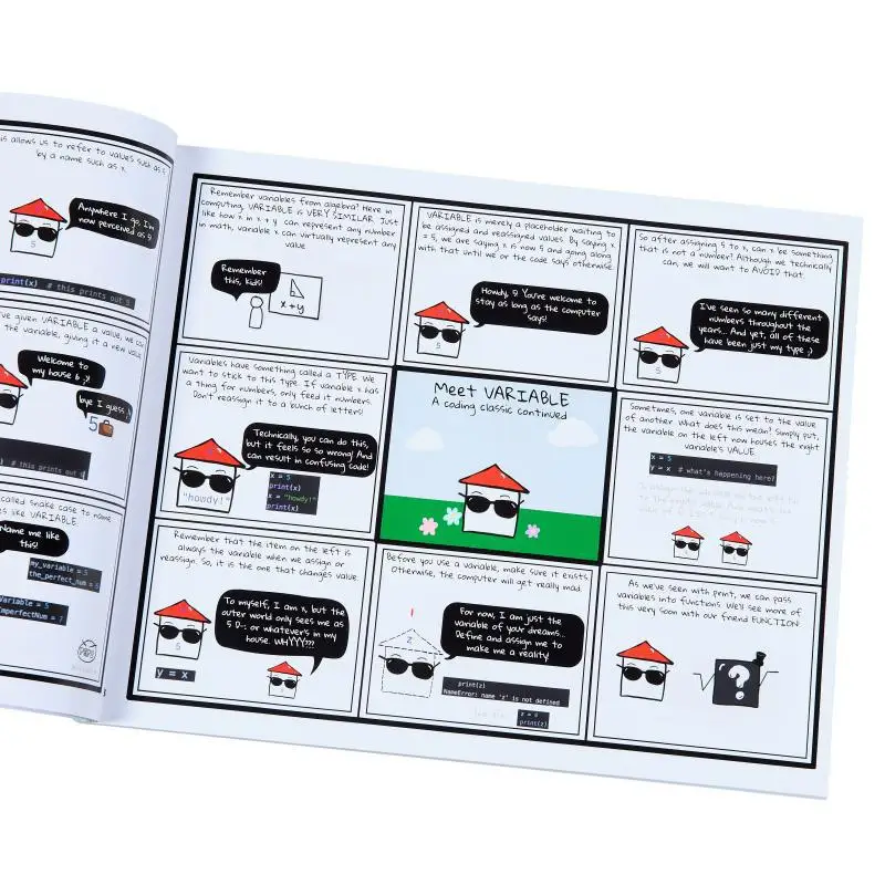 بت بواسطة BitA CS Comic Exploring Stanfords CS106A CS106B Curricula Ecy Femi King Stanford University Press 9781503638761 Book