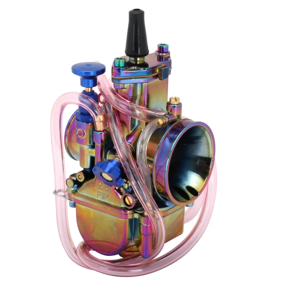 

JFG Colorful PWK 21MM 24MM 26MM 28MM 30MM 32MM 34MM Racing Motorcycle Carburetor Keihin Pwk