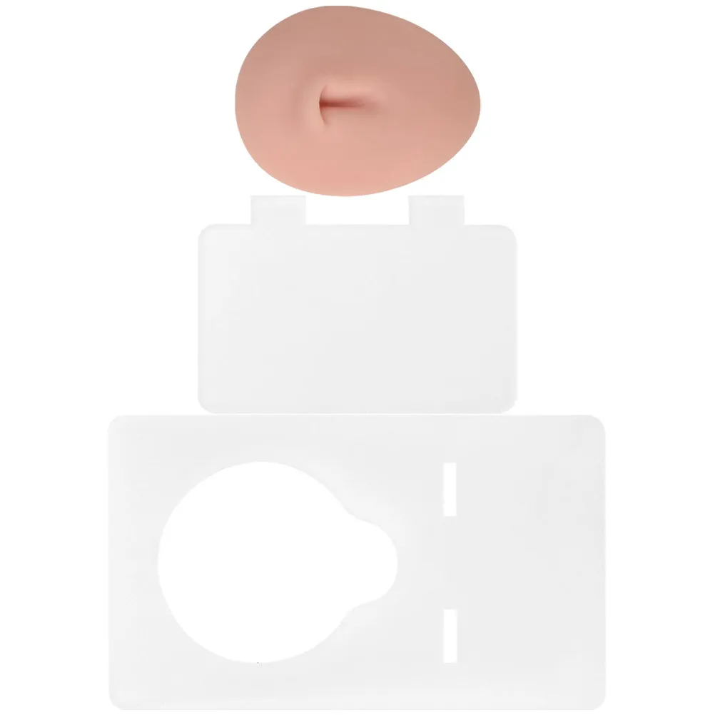 

Silicone 3D Artificial Navel Skin for Tattoo Practice Highly Simulated Navel Design Comfortable Touch Fine Texture Professional