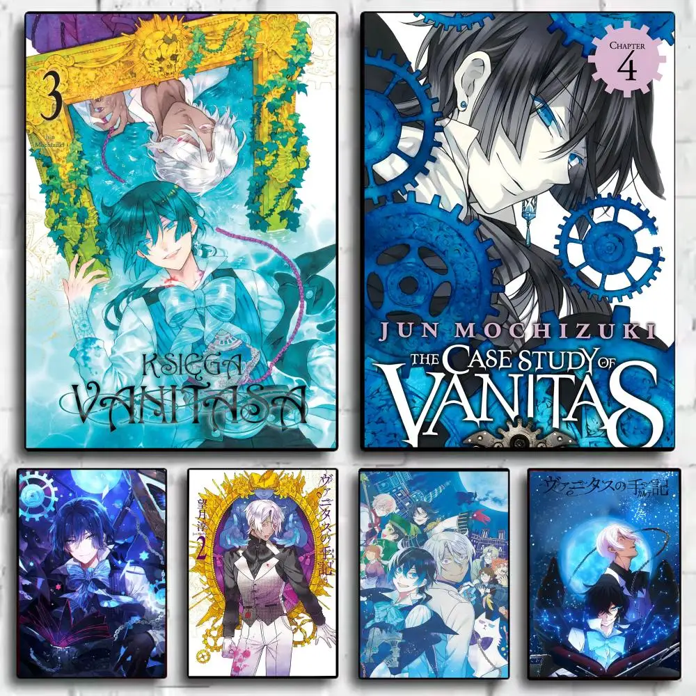 Affiches et autocollants d'anime V-Vanitas, peinture murale auto-adhésive, décalcomanies HD pour chambre à coucher, salon, décoration intérieure, cadeau