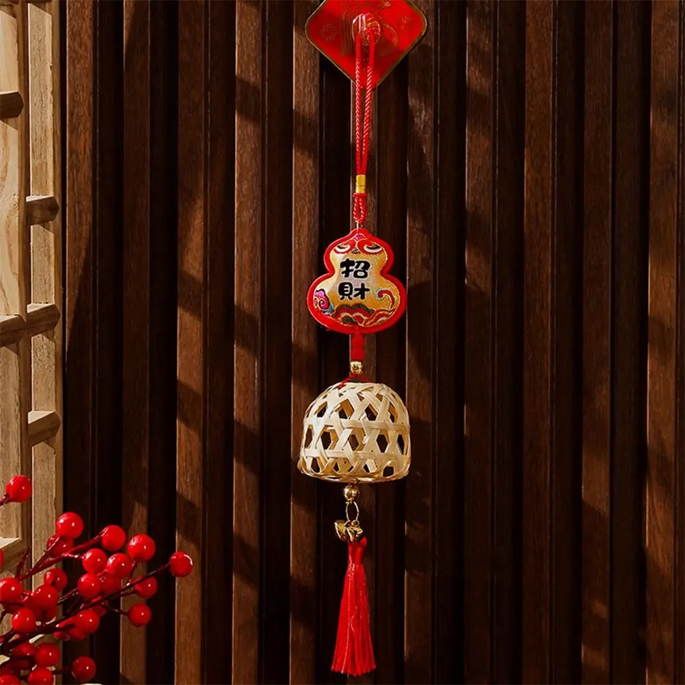 

Traditional Spring Festival Decoration Pendant Creative Exquisite Red Lantern String Hanging with Tassel New Year Ornaments