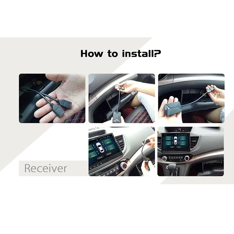 

USB Android TPMS Tire Pressure Monitoring System Display Alarm System External Sensors Android Navigation Car Radio 4 Sensors