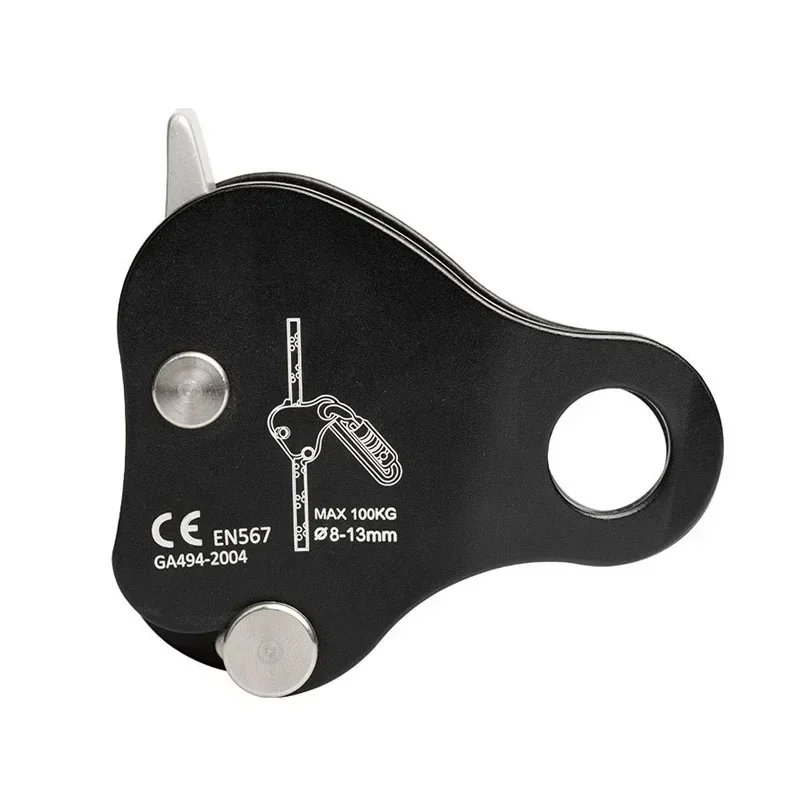 Innovanted Rotating Anchor Hand Ascender Left Right Hand Chest Ascender Manually Operated Descender Device 8 Figure Belay Device