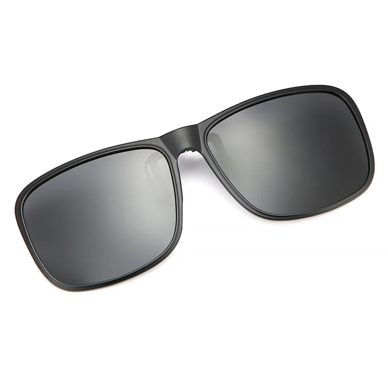 Sunglasses Clip for Men and Women Flip Up Polarized Sun Glasses Driving Night Vision Clip-on Style Fishing Cycling Eyewears