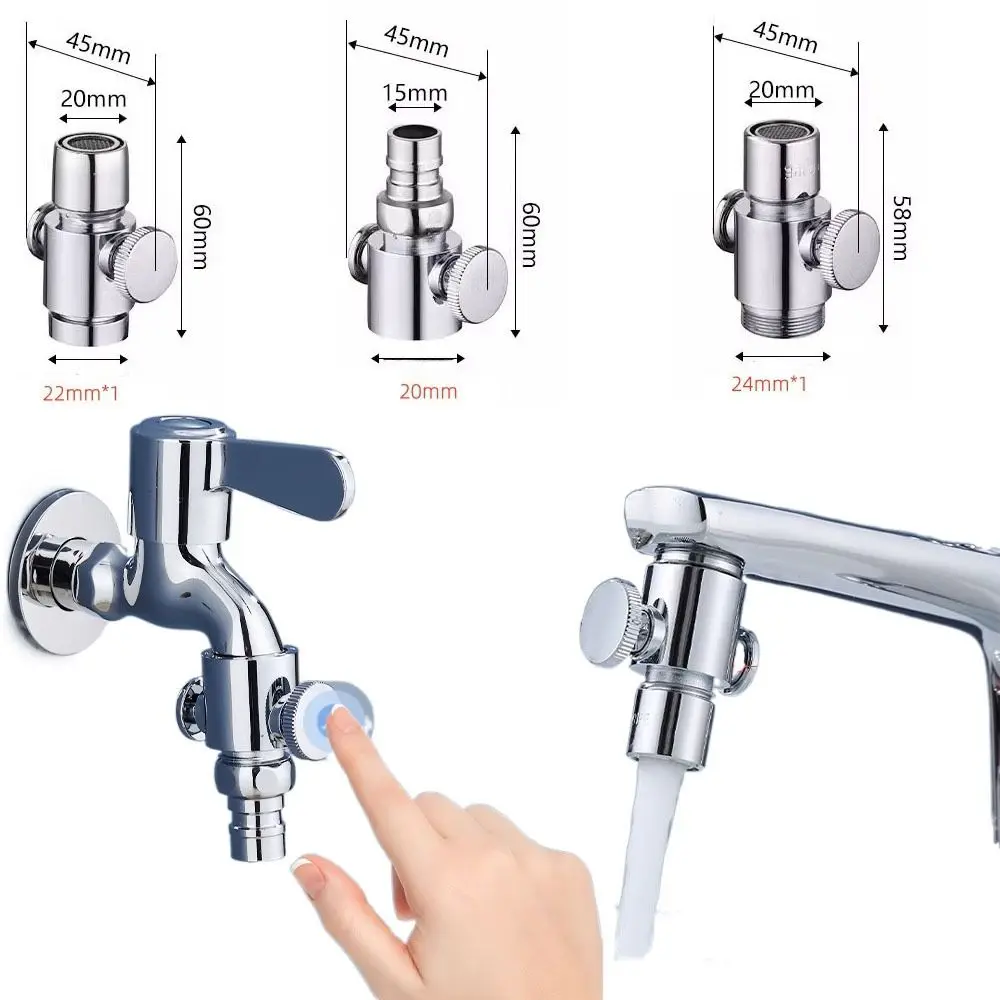 Leak Proof Faucet Water Stop Valve ABS Copper Durable Anti Dripping Water Valves Multifunctional Leak-Proof Water Faucet Valve