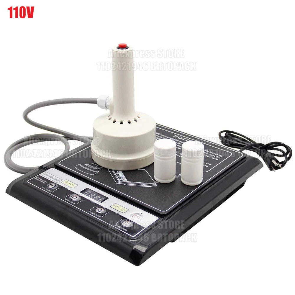 500E Portable Aluminium Foil Plastic bottle Sealing Machine Lid Cup Heat Seal Electromagnetic Induction Sealer For Glass Jar