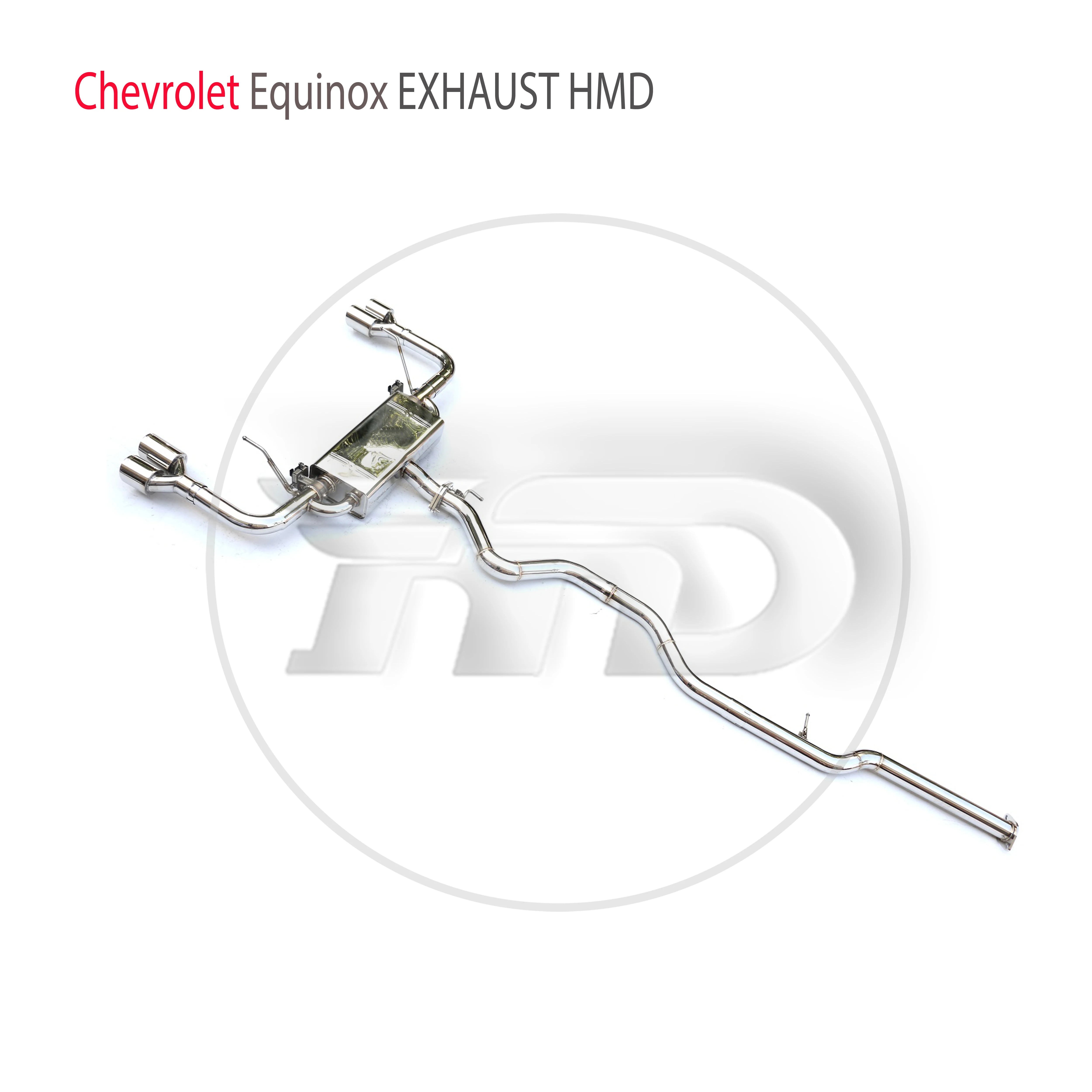 HMD Stainless Steel Exhaust System Performance Catback for Chevrolet Equinox Auto Accesorios Electronic Valve Muffler