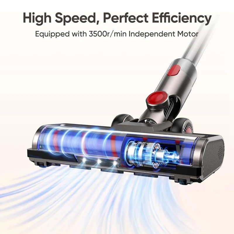 Сменная головка щетки для Dyson V7 / V8 / V10/V11/V15, запчасти со светодиодными фарами и сменными роликами