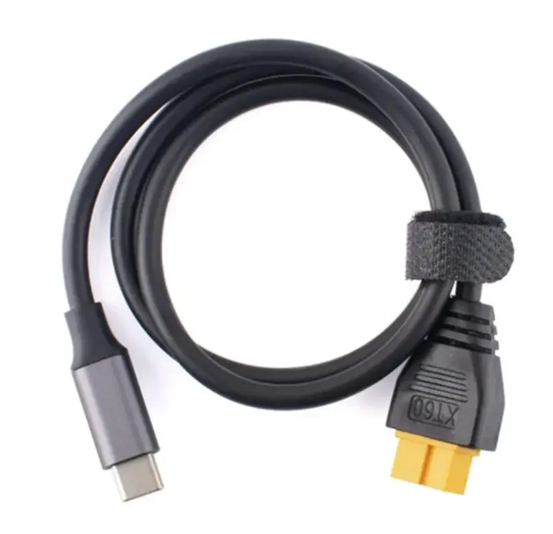 ToolkitRC SC100 Protocol Cable for powering low wattage battery chargers USB power supply 100W type C PD2.0 to XT60