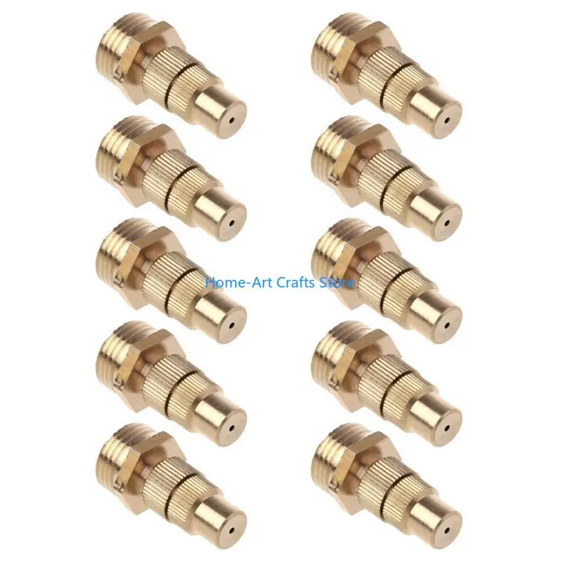 

Y3NA Brass High Atomization Nozzles Irrigation Atomizer Tool for Landscapings Garden