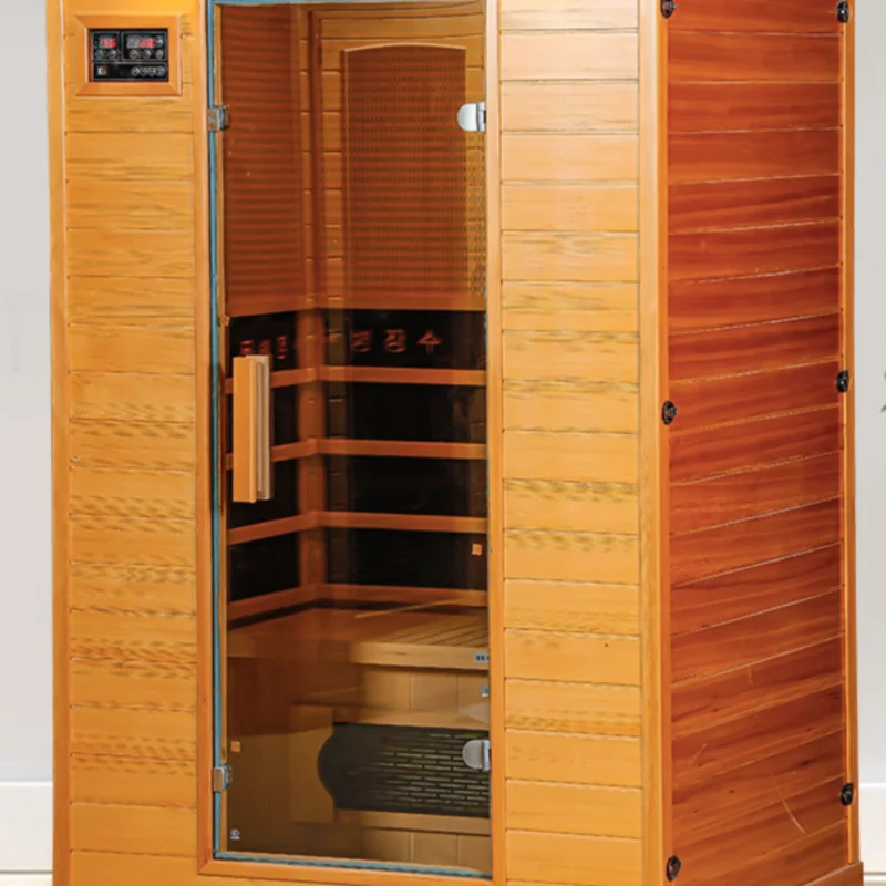 

Steam room family tourmaline single double far wave energy warehouse sauna box