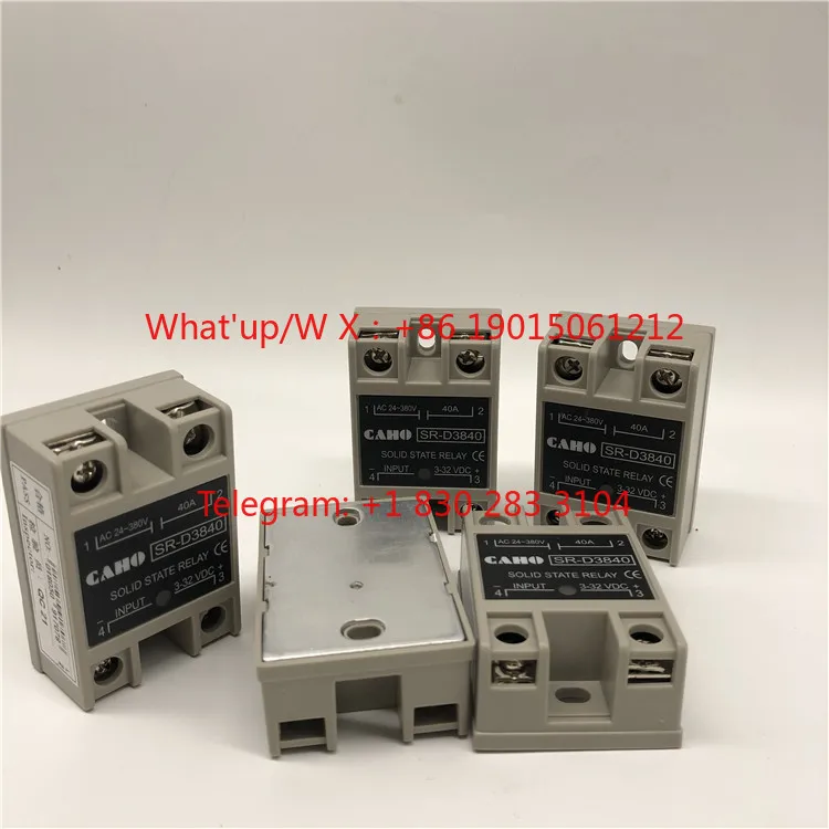 Taiwan CAHO solid state relay SR-D3810 SR-D3825 SR-D3840 SR-D3860 SR-D4825 SR-D4825A SR-D4840 SR-A2510 SR-A2525 SR-A2540 SR-A484