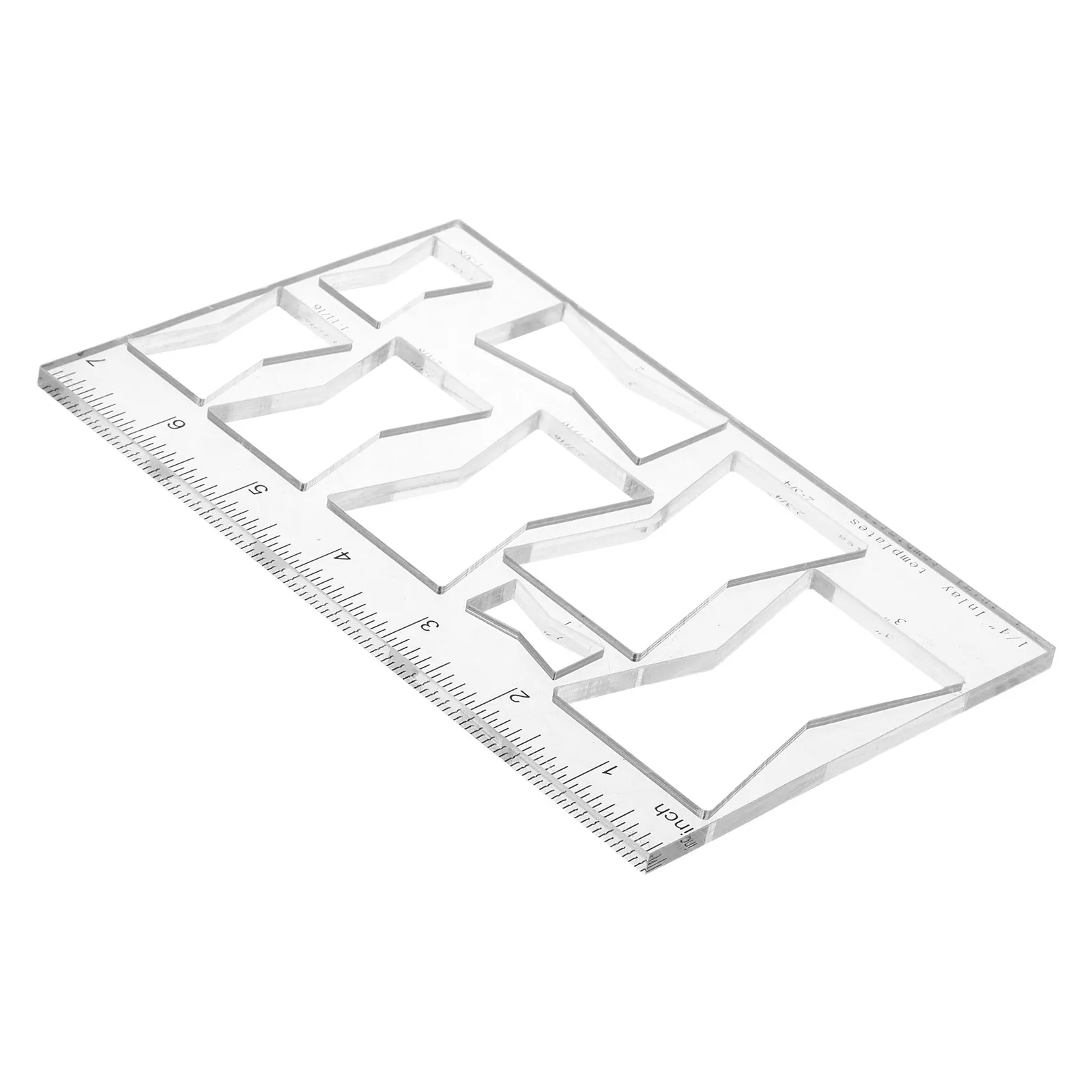 Acrylic Bowtie Router Template Butterfly Inlay Decorative For Wood Inlay Decor Christmas 5MM Guide Woodworking