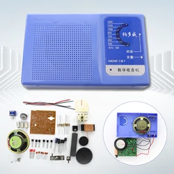 Super Heterodyne Radio Receiver 6 Transistor Schematic+Enclosure Speaker DIY Kit