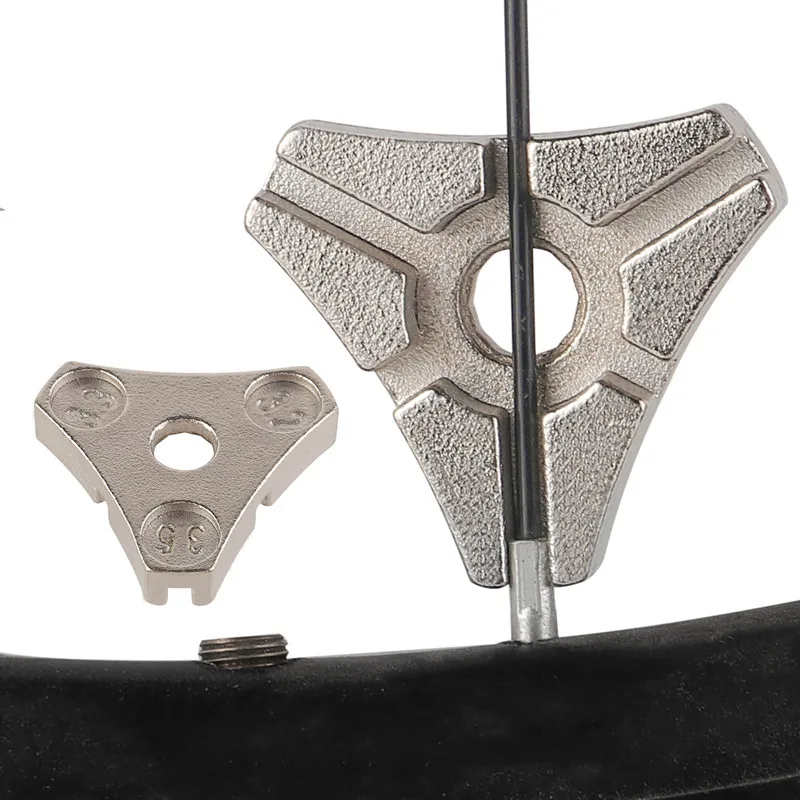 Triangle 6-Socket Spoke Wrench For Mountain Bike Bicycle Wire Wrench Rim Adjuster Cycling Spoke