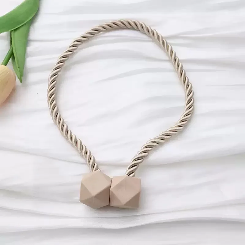 2 Stück Rhombus Magnetische Vorhanghalter Vorhangbinder Starker Magnet Mehrere Farben Vorhangseilhalter für Wohnzimmer Schlafzimmer Dekoration – Detail 10