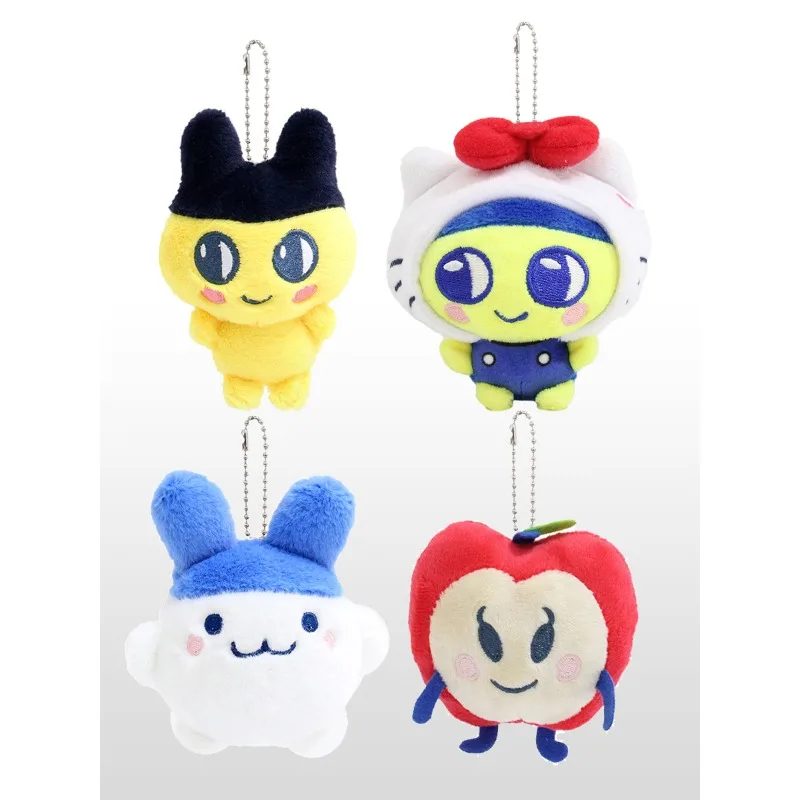 Tamagotachi Figure Bag Pendant Plush Doll Keychain Ornaments Accessories Present