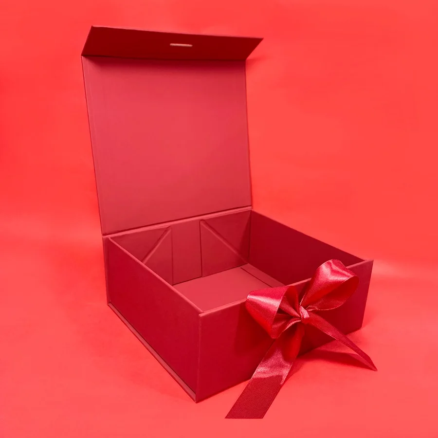 

Wedding Gift Box with Lid Ribbon Bridesmaid Proposal Gift Boxes Christmas Halloween Gift Package Party Craft Gift Boxes S146