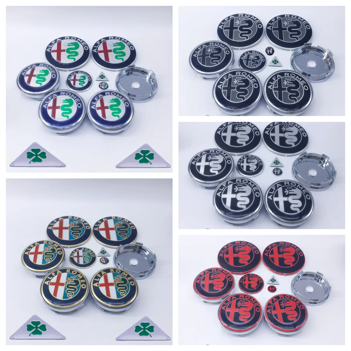 

2026 Горячая автомобильная наклейка, 1 комплект, 11 шт., крышки ступицы колеса, декоративные наклейки для Alfa Romeo GTAM 159 147 156 166, размеры 14 мм-74 мм, мод