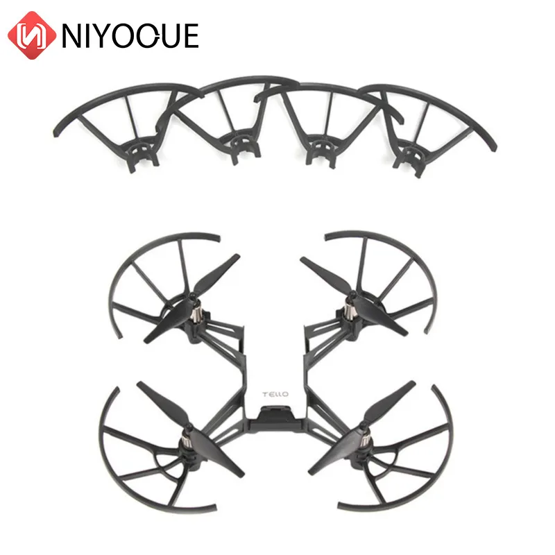 4pcs/set Portable Propeller Guard Propellers Protection Ring Blade Quick Release Props Protector Accessories For Tello EDU