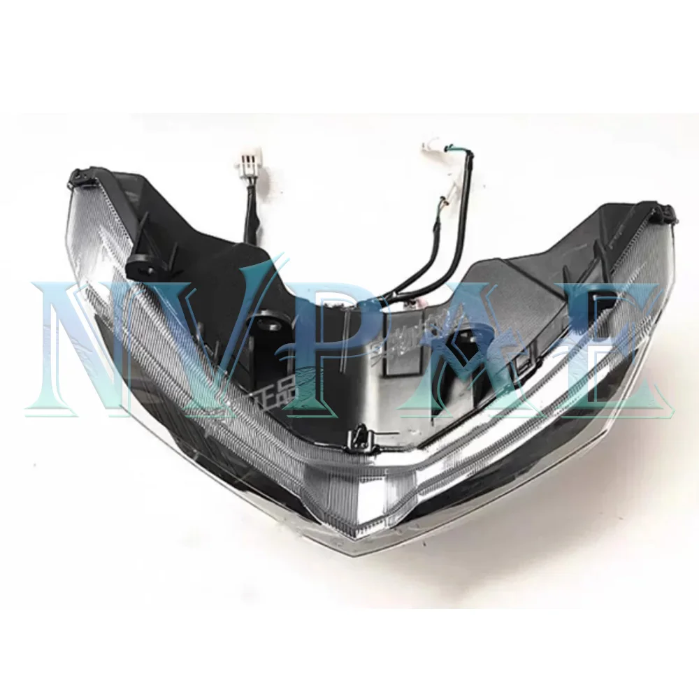 For Daelim XQ 125 / XQ1 125 / XQ2 250 Headlight Assembly Replacement Clear Lens Housing Precision Mounting Front Headlight Unit
