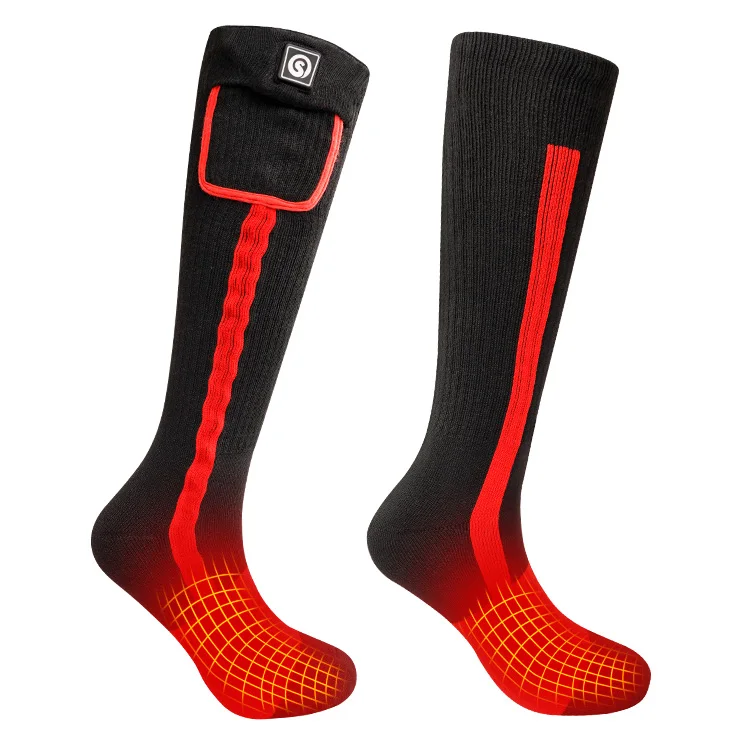 Warm Winter Sports Electric Heating Rechargeable Battery Heating Heated Socks