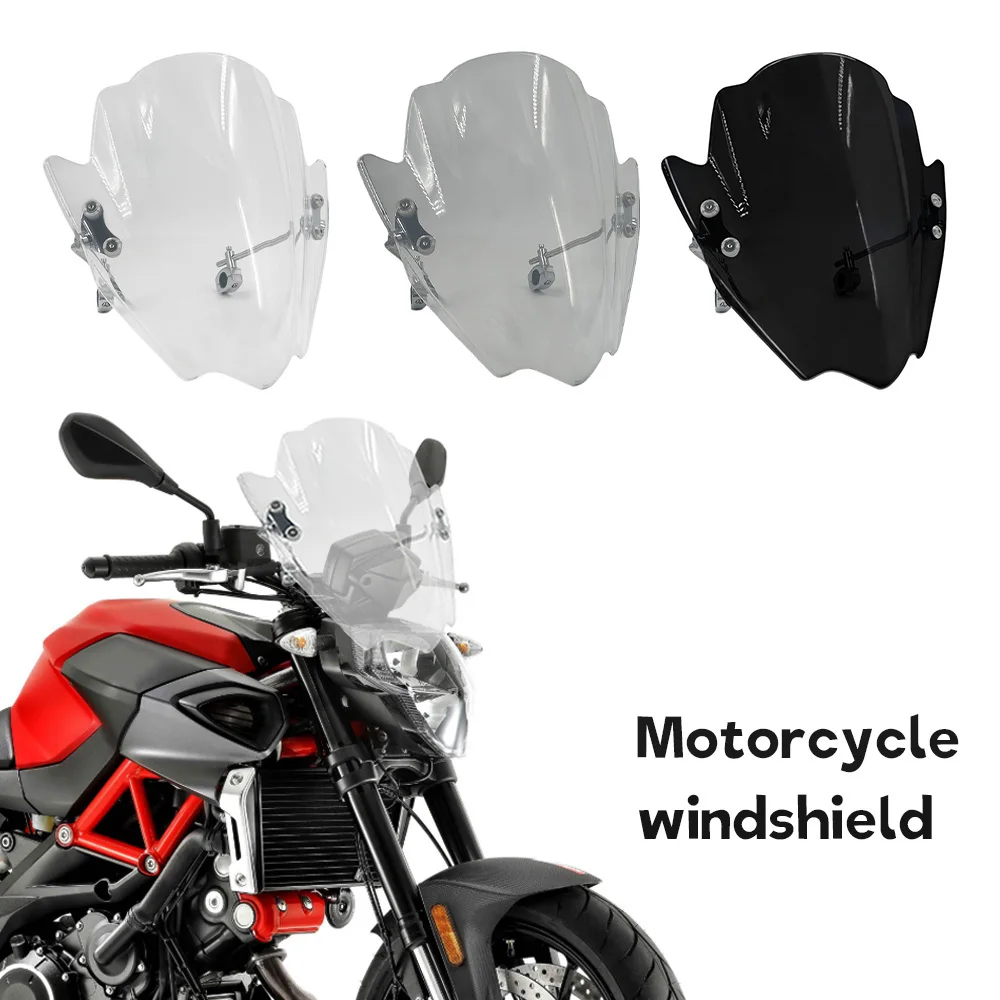 

For Aprilia SHIVER 900 Shiver 900 New Universal Windshield Covers Motorcycle Windscreen Adjustable Windscreen 22MM 25MM 28MM
