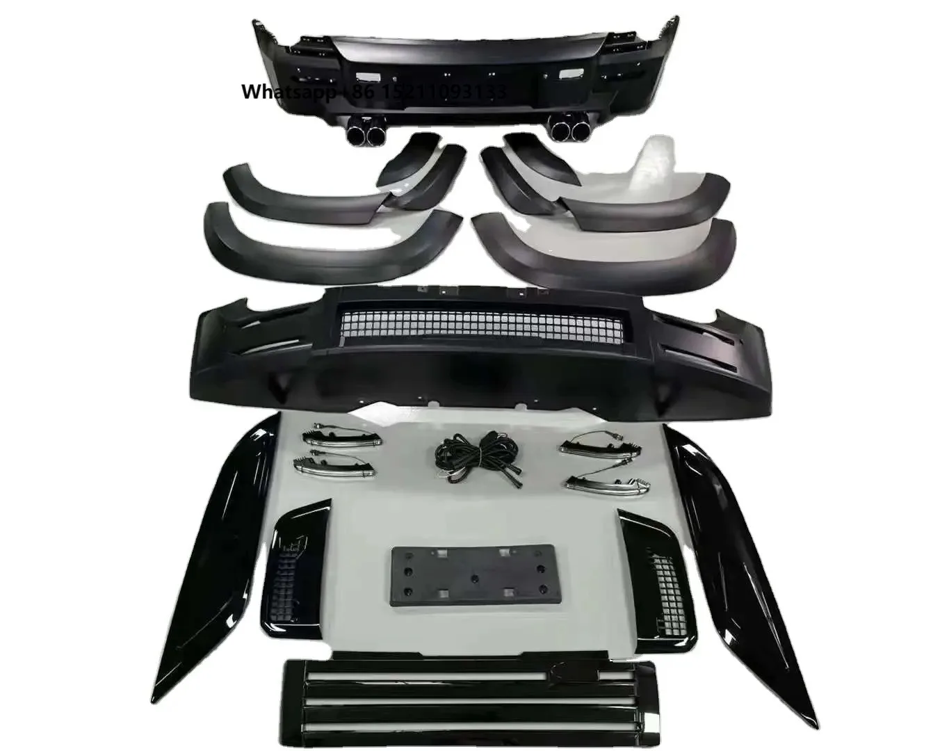 Body Kits Modified Upgrade Gloss Black Body Kits 2020+ 90/110  Parts