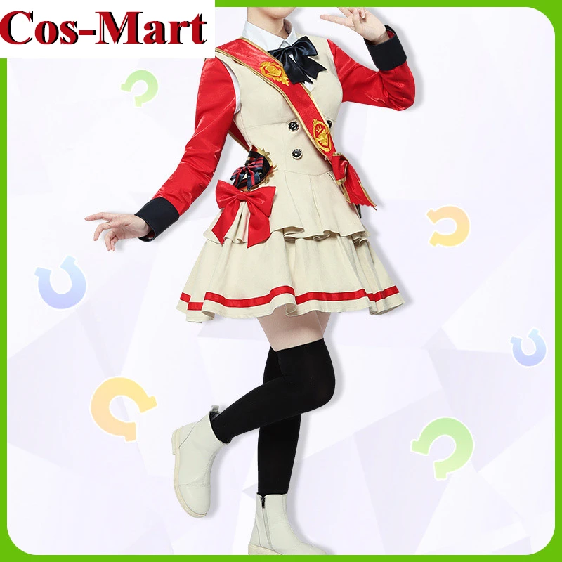 Cos-Mart Game Umamusume: Pretty Derby Aston Machan Cosplay Costume Combat Uniform Unisex Activity Party Role Play Clothing