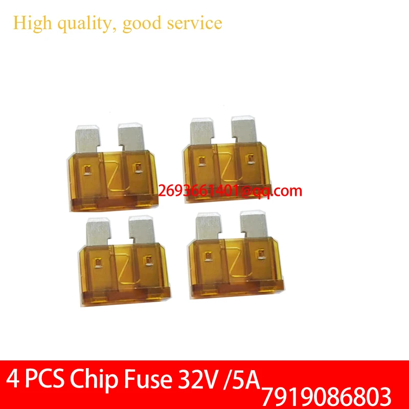 4 PCS 5A Fuse, Forklift Parts 7919086803 C5-32V For Linde Forklift.