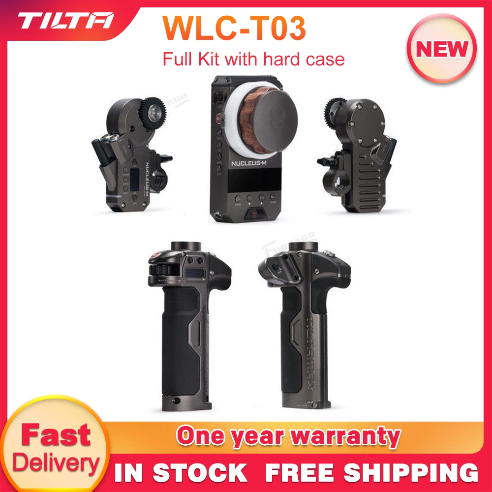 TILTA WLC-T03-M1 Nucleus-M Motor Kit 1 Wireless Follow Focus Motor Nucleus M Lens Control System for Gimbal for Arri RED Tilta1